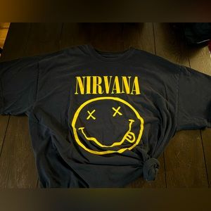 Nirvana vintage short sleeve t shirt